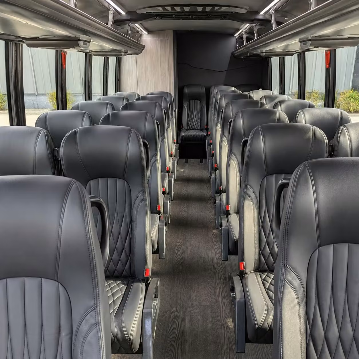 25 passenger minibus inside