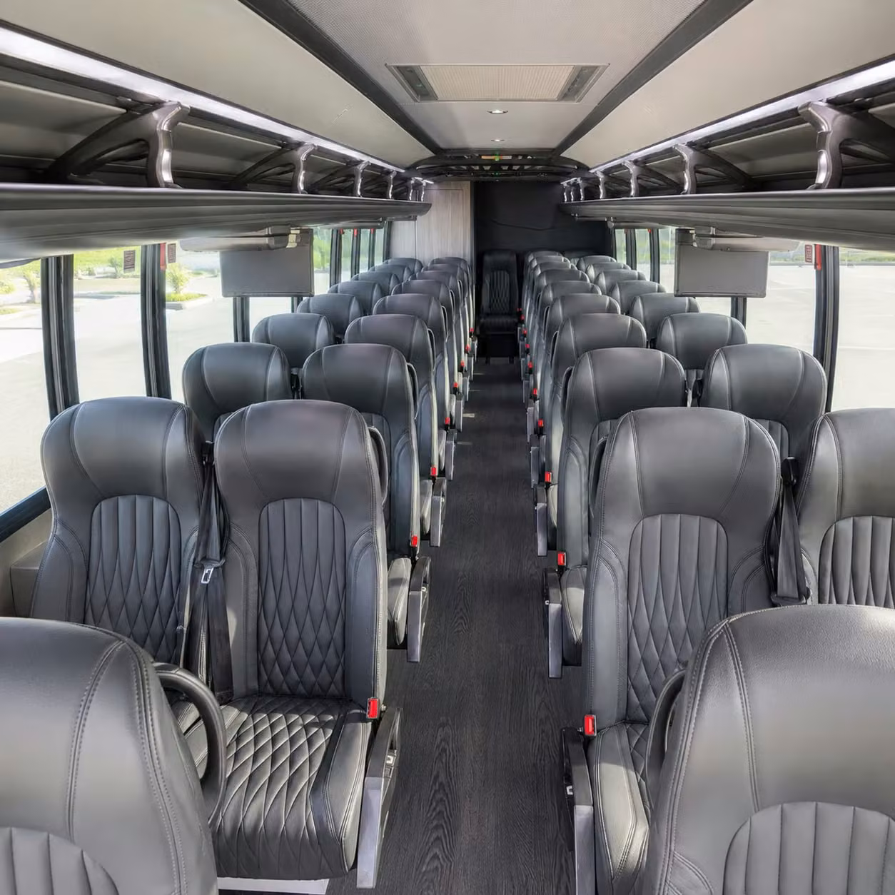 30 passenger minibus interior