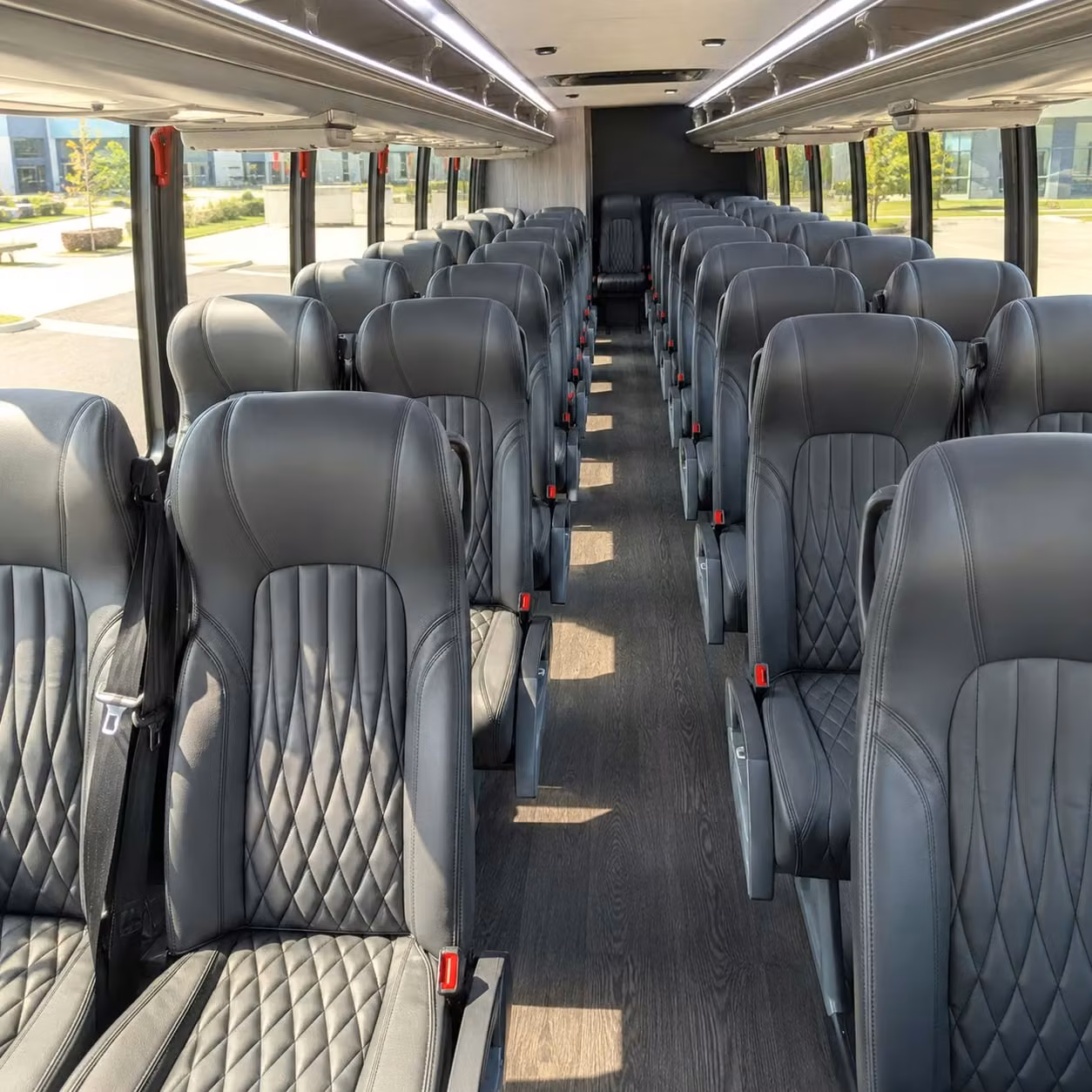 35 passenger minibus inside