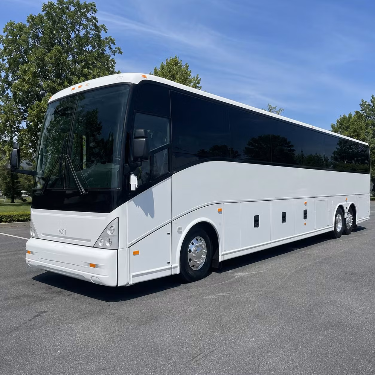 bus rental options for downey trips