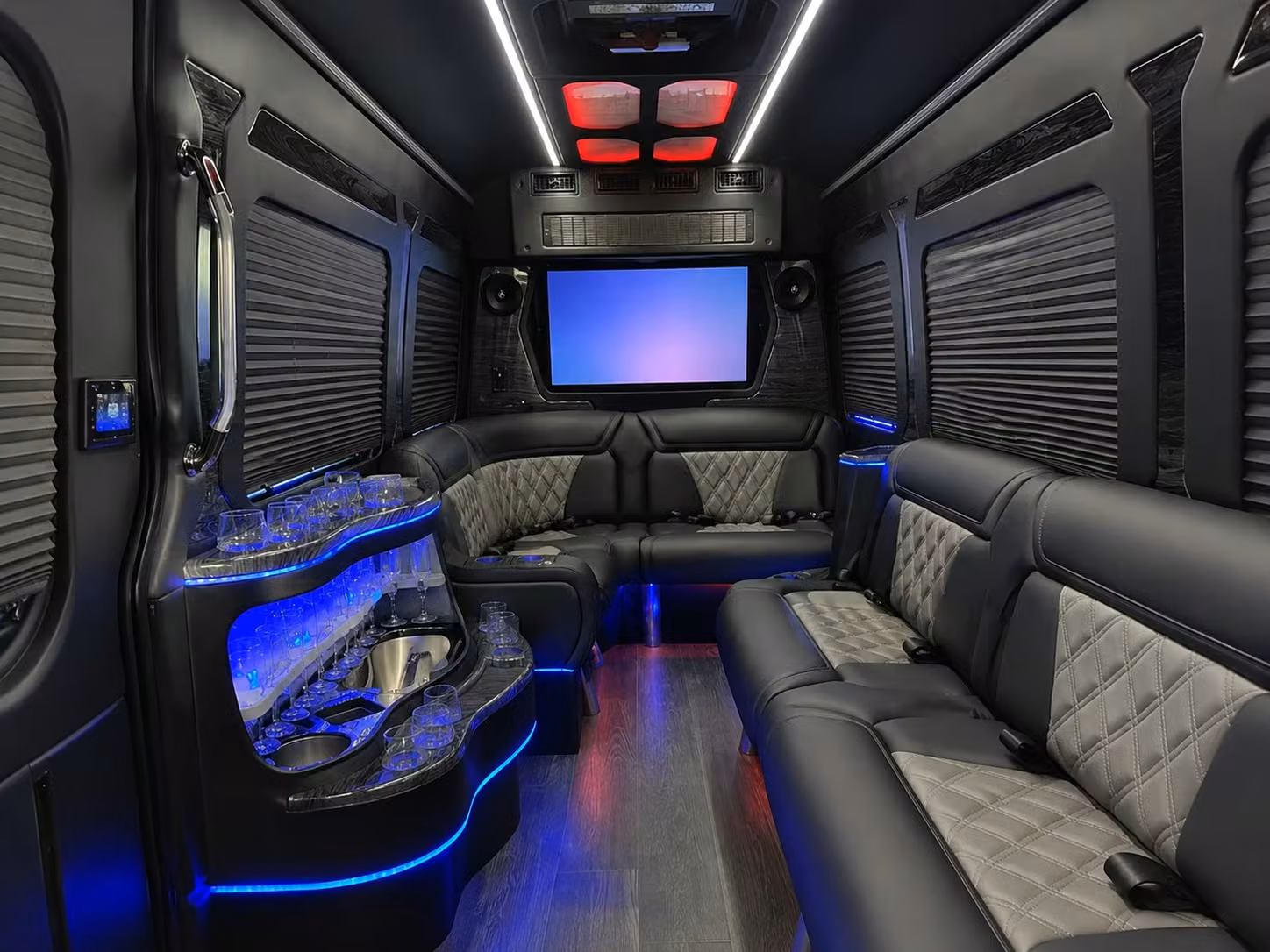 sprinter limousine inside